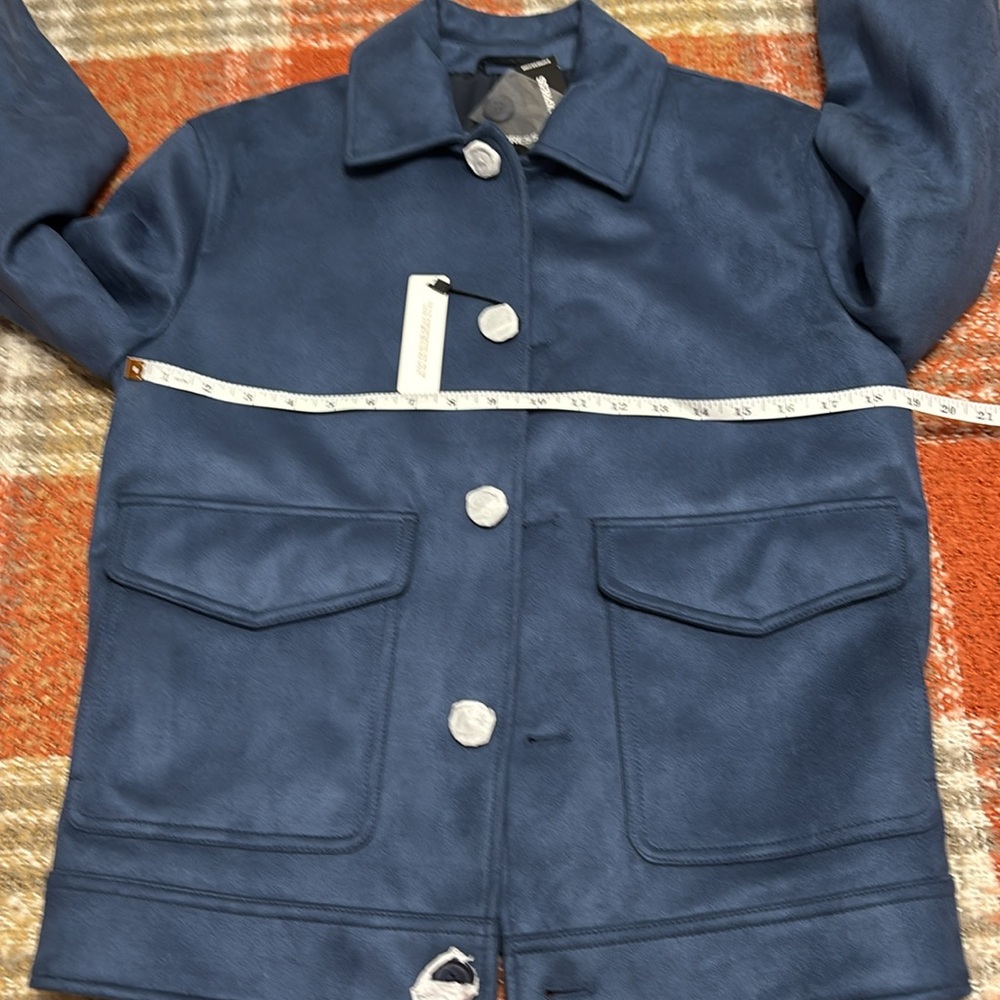 Express Men's Deep Blue Jacket - Picture 8 of 11